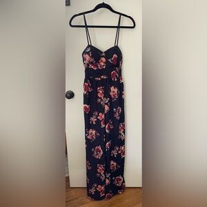 Band of Gypsies Floral Pant Jumpsuit